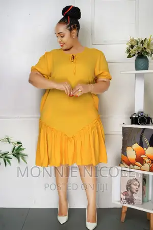 Mustard Yellow Shift Dress