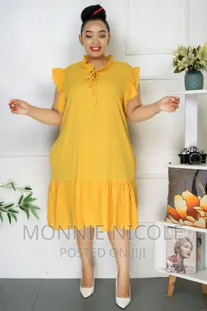 Mustard Yellow Shift Dress