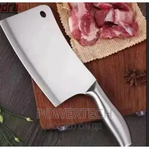 Heavy Duty Butcher Knife Kitchen Meat Cleaver-Stainless