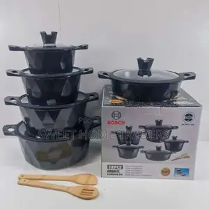 12pcs Bosch Cookware With Silicon Lead