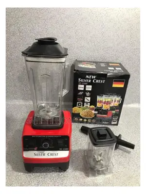 Silver Crest Heavy Duty Commercial Blender +Grinder Jar,