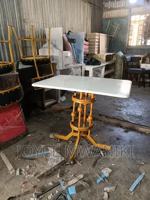 Powder Coated Restaurant Table.