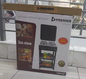 High Quality Premier 4 Gas With Shelves