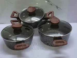 Big Baroly Germany Brand 3pc Size ¤20cm,¤22cm,¤24cm Granite