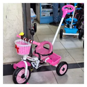 Tricycle With Pushhandle