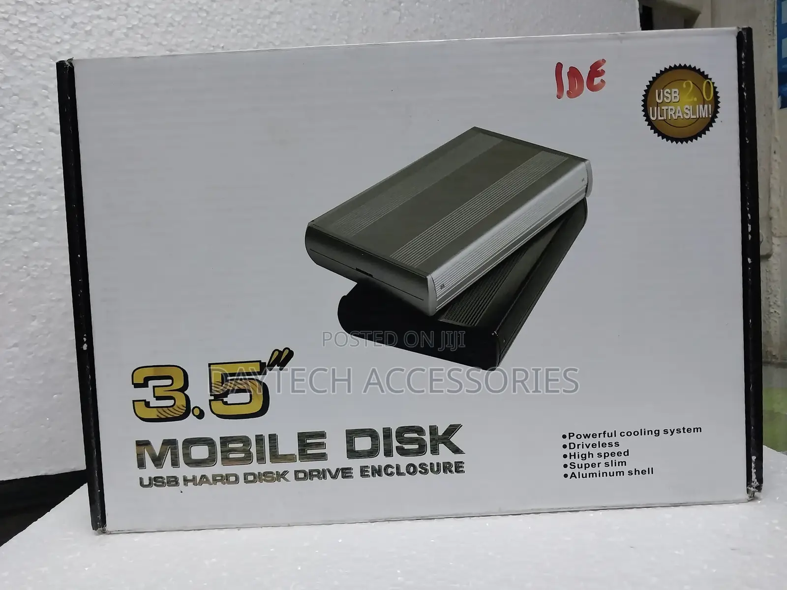 Ide 3.5" External Hard Drive Enclosure - With Power Supply -