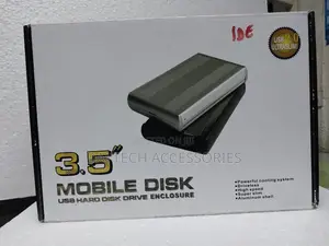 Ide 3.5" External Hard Drive Enclosure - With Power Supply -