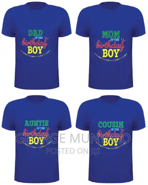 Customized Digital Birthday Printing T-Shirts Services
