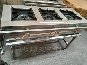 3burners Stainless Steel Commercial Gas Cooker.