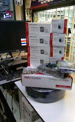 Best Security-4 Channel CCTV Kit//Hikvision 4 Channel CCTV