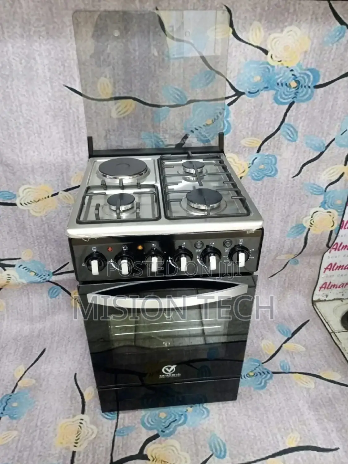 3 Gas+ 1 Burner Sarahtech Standing Cooker