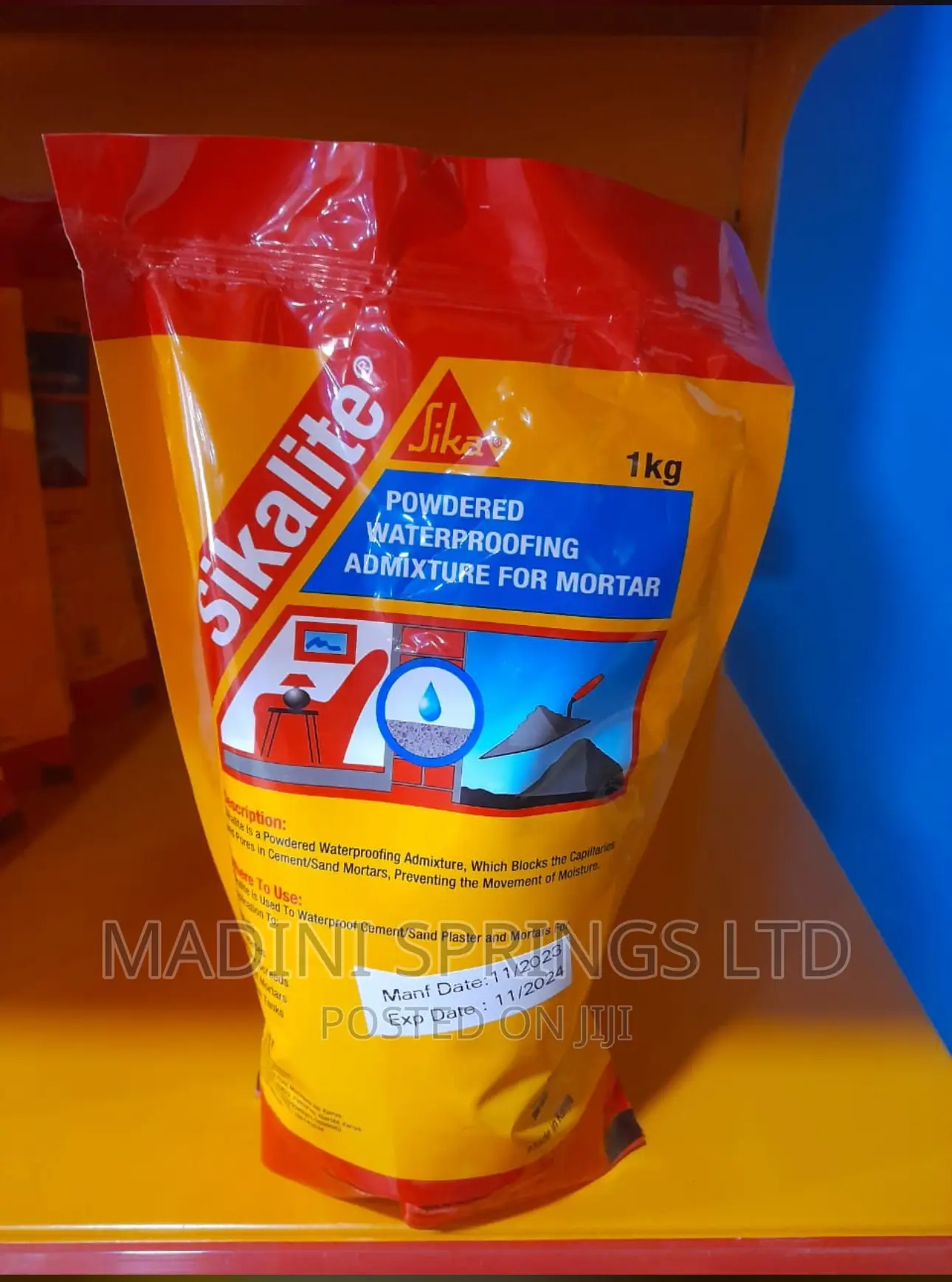 Sikalite Waterproofing Powder (Admixture for Mortar, 1kg )