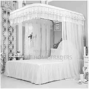 2 Stand Mosquito Net With Sliding Rails, Rails