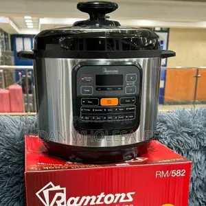 Ramtons-Electric Pressure Cooker- Black