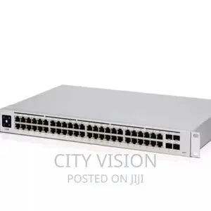 Ubiquiti Switch(Usw-48-Poe )48port(32gbe)1g SFP Ports 195w