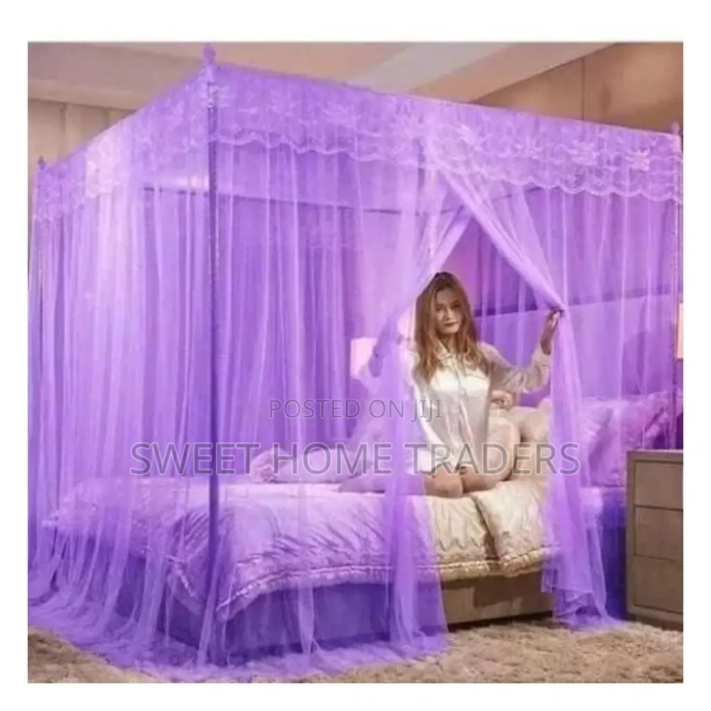 4 Stand Mosquito Net and Metallic Stand