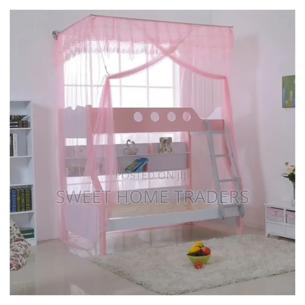 Double Decker Mosquito Net Free Size- Double