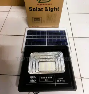 Zero Solar Flood Light Security Lights 100W