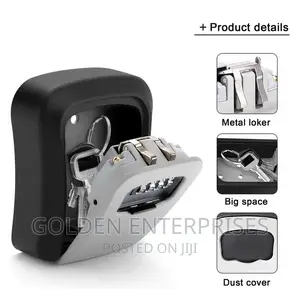 Airbnb Aluminium Wall Mount Key Lock Safe Box