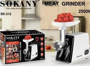 Sokany Stainless Steel Meat Mincer