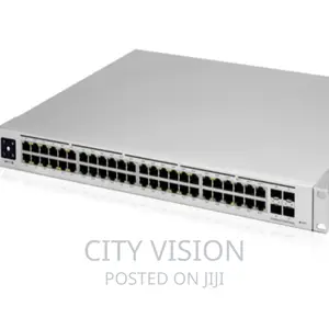 Full Poe(40)Gbe Unifi Switch Pro!! Poe+Rj45 Ports 10g SFP