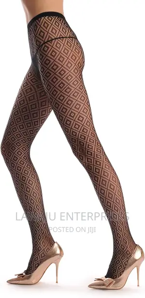 Black Diamond Panty Hose