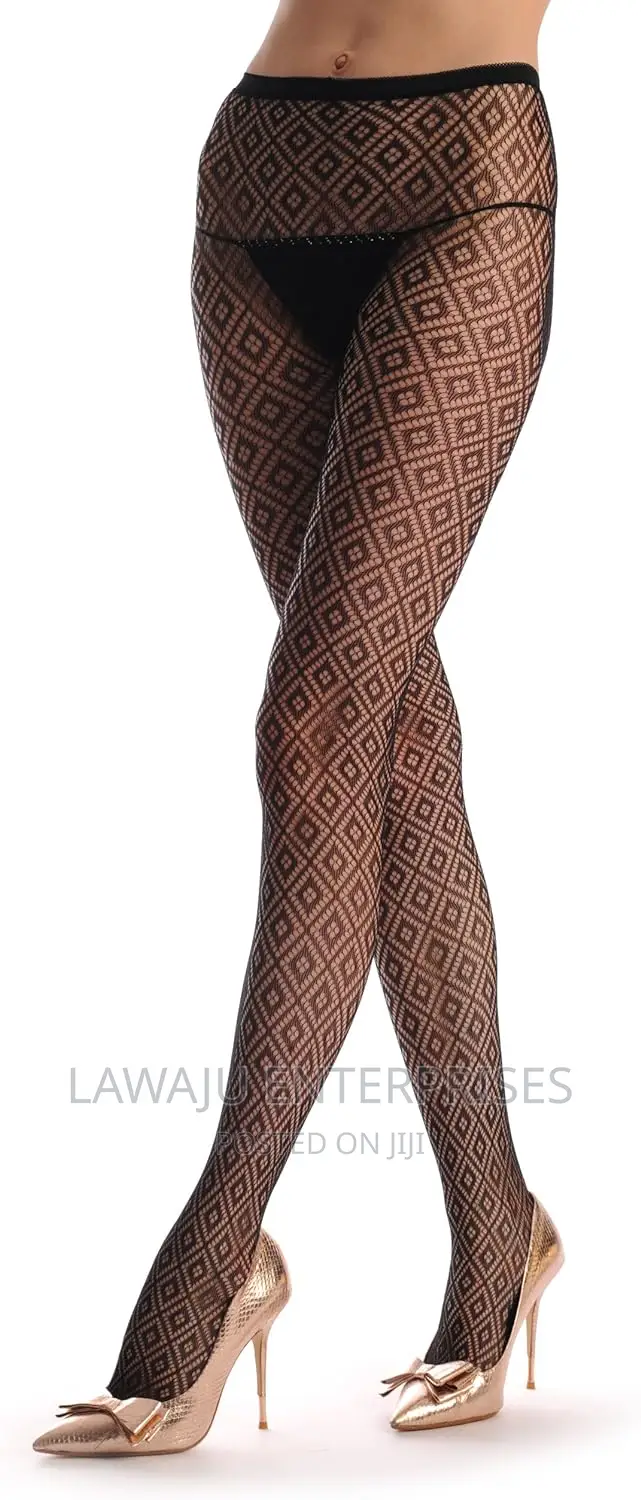 Black Diamond Panty Hose