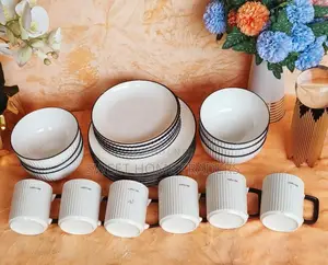 24pc Japanese Dinner Set 