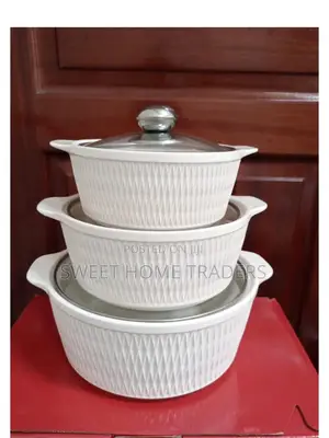 High Quality 3in1 Ceramic Soup Pots 