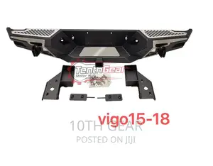 Hilux Rear Bumper Rear Bullbar Hilux 2015-2018