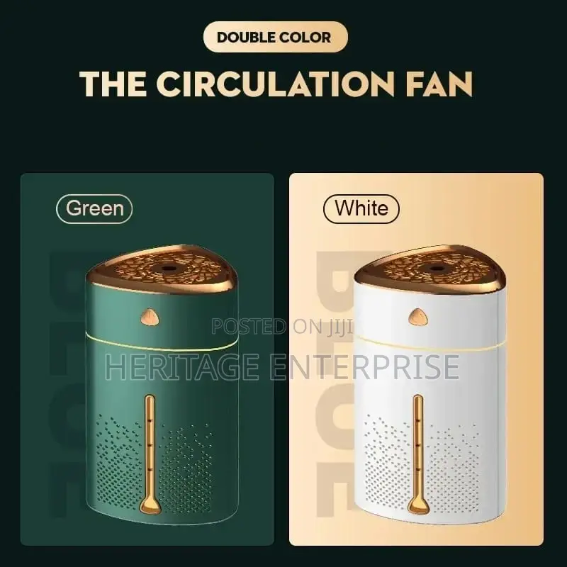 Humidifier Available.7 Colours Changing , Capacity 1 Litre