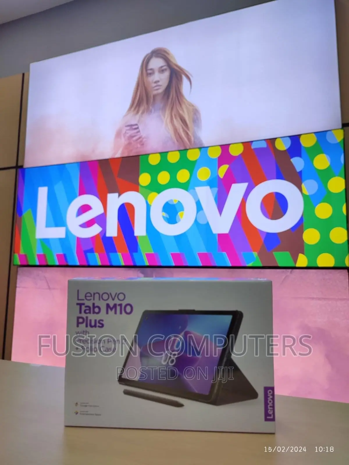 New Lenovo Tab M10 Plus (3rd Gen) 64 GB Black