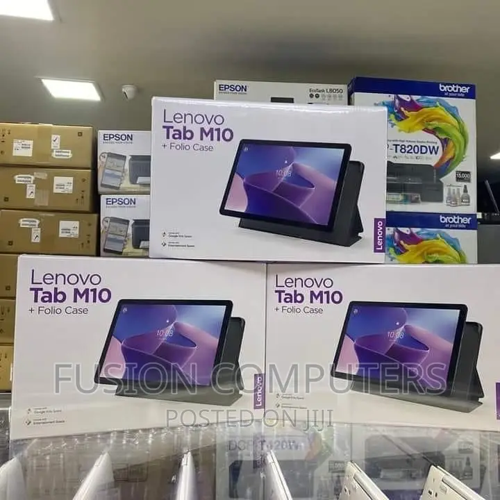 New Lenovo Tab M10 64 GB Black