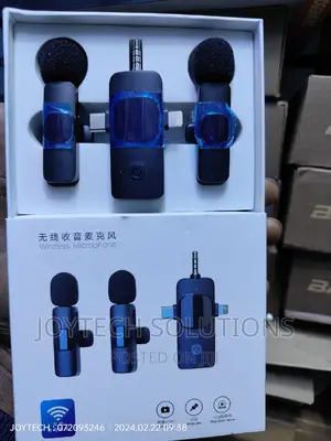 iPhone Wireless Lapel/ Lavalier Microphone. Universal