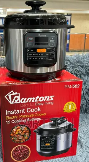 Ramtons Rm /582 Instant Pressure Cooker 6l