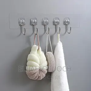 5 in 1 Strong Adhesive Wall Hooks