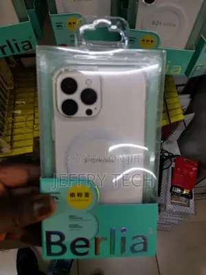 Berlia Transparent Clear Case for iPhone 13 Max