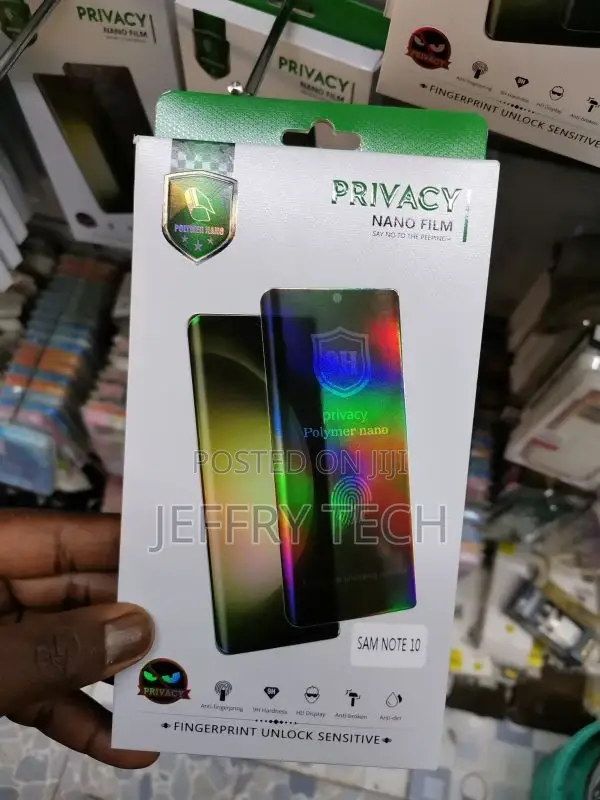 Privacy TPU Screen Protector for Samsung Galaxy Note 10
