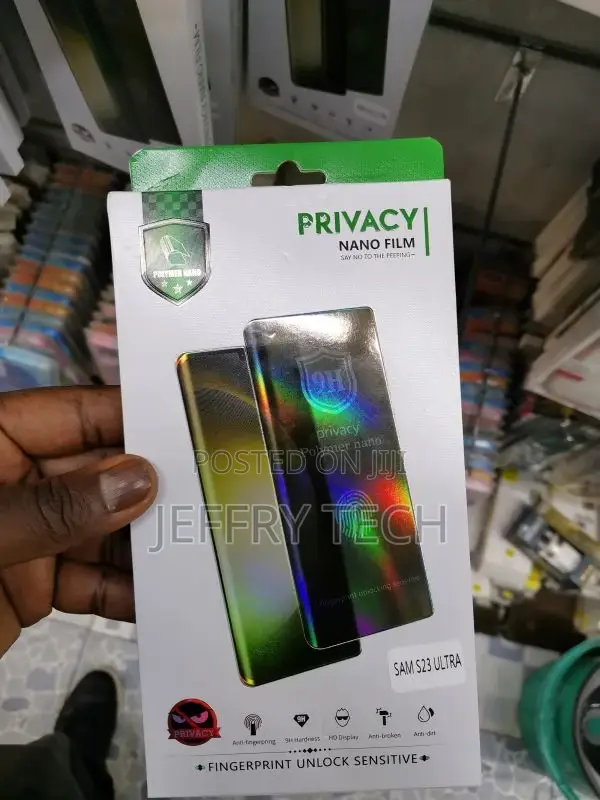 Anti Spy Glass Screen Protector Samsung S23 Ultra
