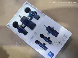 Professional 3 in 1 Wireless Lavalier Microphone