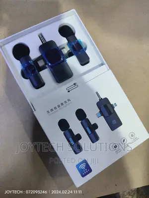 Microphone Wireless Lapel/Lavalier for Camera. Phone, Type C