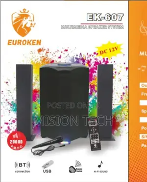 Euroken Hometheater Bluetooth Speaker System