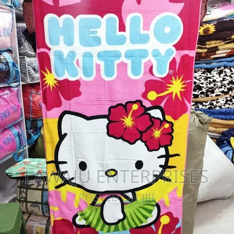Hello Kitty Kids Themed Towel