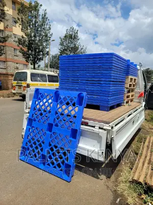 Plastic Pallets- Blue Plastic Pallets. (CP015)