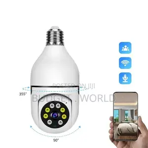 Wifi Smart Camera 2MP PTZ ' 1080P Wireless Light Bulb