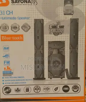 Sayona Super Bass Multimedia Hometheater System