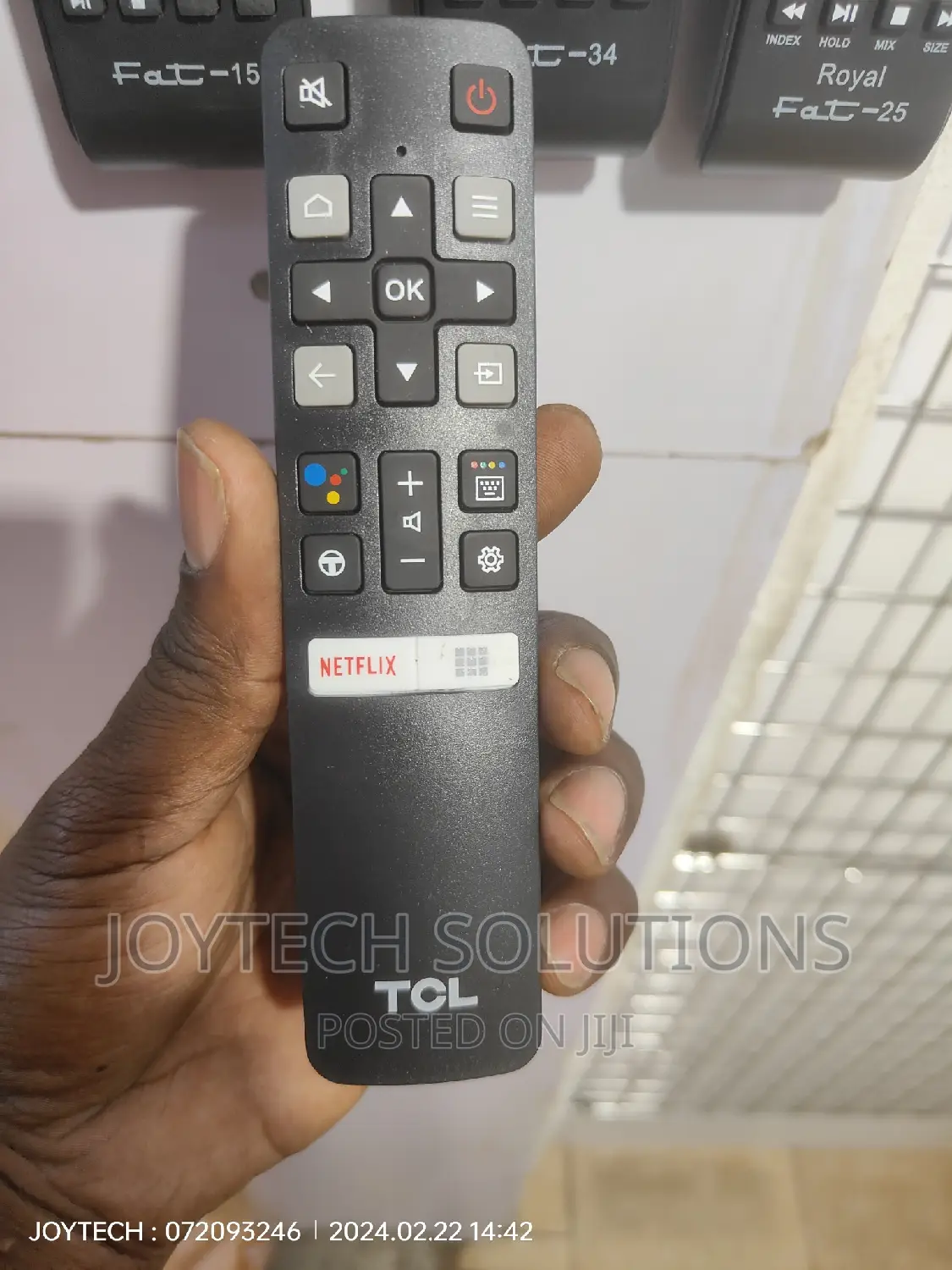 TCL Remote Control.Netflix