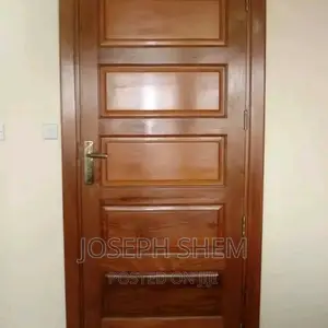 Mahogany and Frame Doors