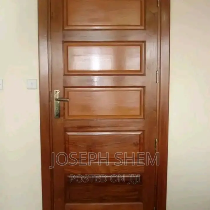 Mahogany and Frame Doors