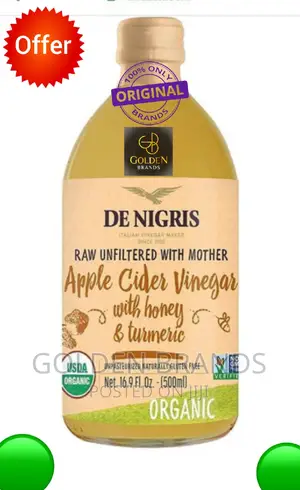 Apple Cider Vinegar With Mother, Honey, Turmeric, 500 ML